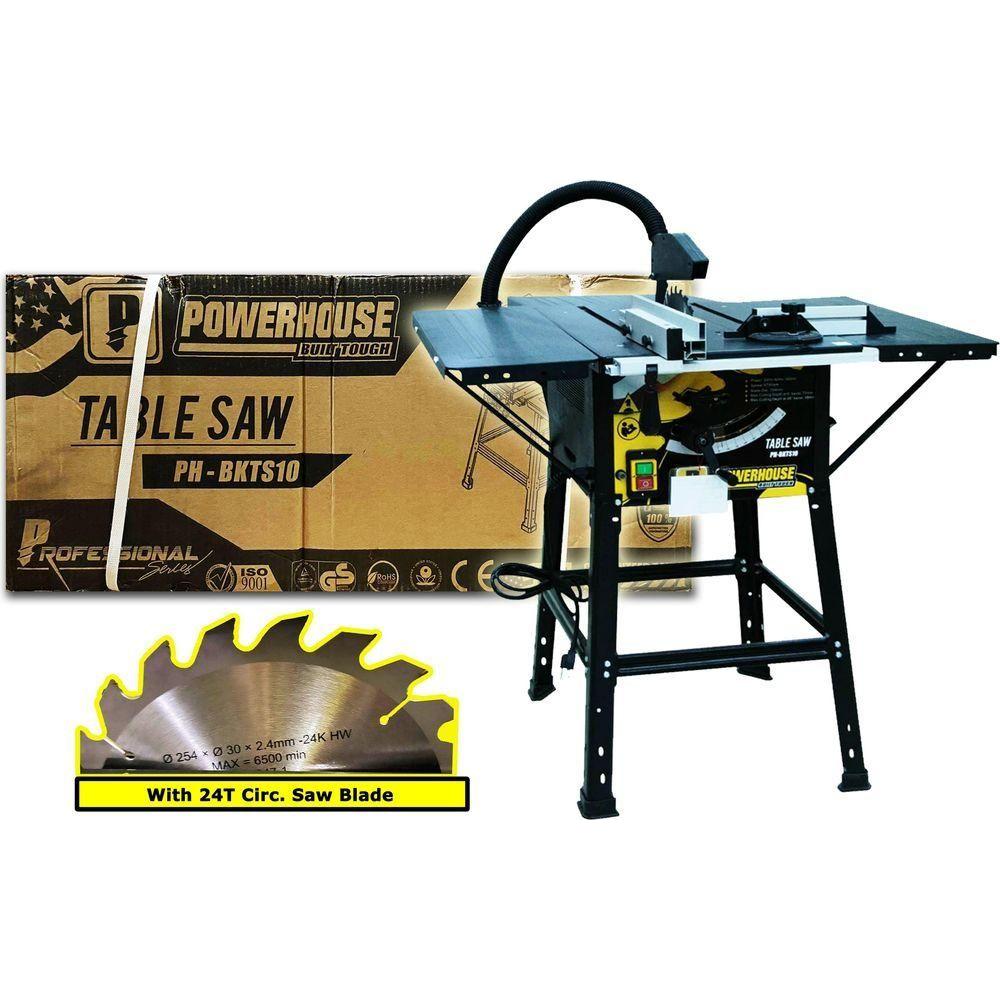 Powerrhouse PH-BKTS10 Table Saw 1800W | Powerhouse by KHM Megatools Corp. Powerrhouse PH-BKTS10 Table Saw 1800W | Powerhouse by KHM Megatools Corp.